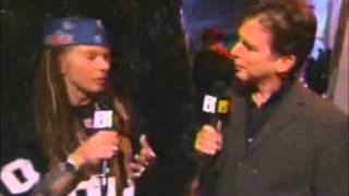 Axl Rose - 2002 Interview after the VMA's Post Show