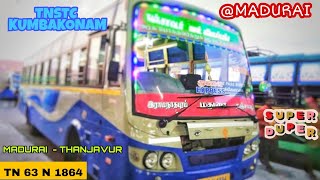 🚍TNSTC Kumbakonam | Ramanathapuram - Madurai - Thanjavur | Decorated Newbie👌😍 | TN 63 N 1864