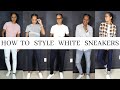 5 Outfits with WHITE Sneakers | STUD, BUTCH, TOMBOY, ANDROGYNOUS, STEM, UNISEX LOOKBOOK