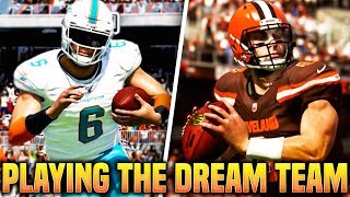 WE PLAY BAKER MAYFIELD'S & OBJ'S CLEVELAND BROWNS! Madden 20 Face of the Franchi