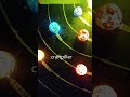 solar system working model with led lights shorts craftpiller