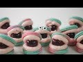 체리 마카롱 만들기 (+체리 우유) Cherry Macarons (+Cherry Milk) | 한세 HANSE