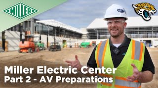 On Site at Miller Electric Center - Audiovisual Preparations | Jaguars Practice Facility Tour Part 2