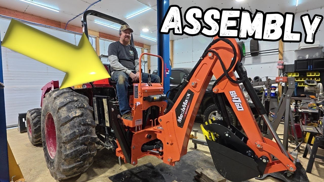 Product Showcase Mechmaxx Bh760 3 Point Hitch Backhoe Youtube