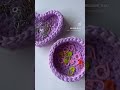 crochet trinket heart purple jwellery aesthetic diy handmade cute tshirtyarn trending