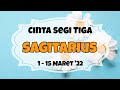 #Sagitarius Cinta Segi Tiga 1-15 Maret 2022 #Tarot #LoveReading #TarotSagitarius #bacatarot #jodoh