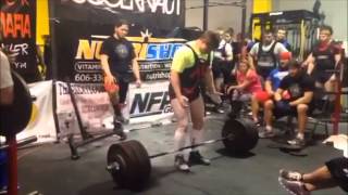 Peyton Cox - 1,725 lb Raw Total, No Wraps @ 216 lbs \u0026 17 Years Old