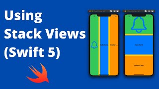 Create StackViews in Swift 5 (Xcode 12, 2020) - iOS Development