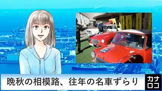 晩秋の相模路、往年の名車ずらり　AIアナ・１１月２９日／神奈川新聞（カナロコ）