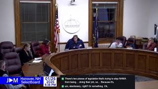 Hanover Selectboard 01/26/26