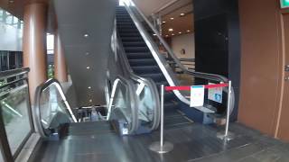 【エスカレーター】福岡市キャナルシティ博多のエスカレーター　 Escalator in Japan, Fukuoka