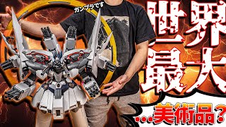 【さすがに限度がある】世界一デカいガンプラ！IIネオ・ジオング ナラティブVer.レビュー　II NEO ZEONG Gunpla review【機動戦士ガンダムNT】