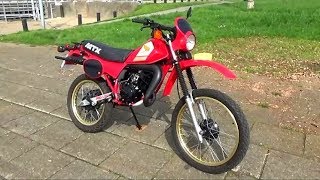 Restored classic Honda MTX walkaround and startup