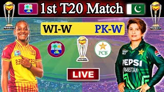 Pakistan women vs West indies Women T20 Match || PAK W vs WI W || Pak women vs windees Women Live ||