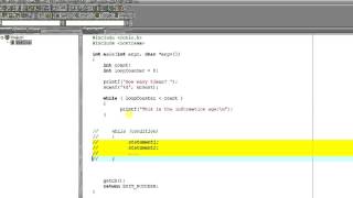 12 C Programming Tutorial = while Loop Part 2