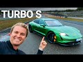 Drifting the Porsche Taycan Turbo S on Nürburgring F1 Track | Nico Rosberg