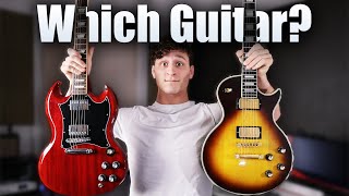 Gibson SG vs Les Paul