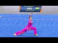 Priyangka Toijam🇮🇳 8.09 score (Changquan C) 11th Junior Asian Wushu Championship 2023 China