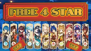 Which Free 4 Star Character Should You Choose? | Lantern Rite 5.3