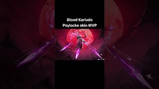 Psylocke 'Blood Kariudo' New Skin MVP and Gameplay