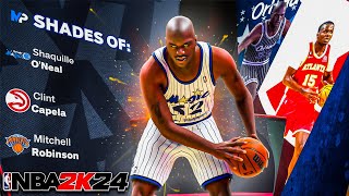 How To Make Rookie Shaquille O'Neal EXACT Build *NBA 2K24*