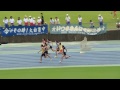 20150727 兵庫中学総体 1年女子100m予選