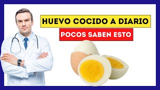 😱¿Qué Pasa si Como Huevo Hervido (Cocido) todos los dias? [Esto es lo que OCURRE a tu CUERPO]