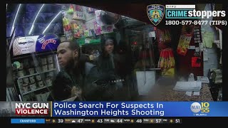 Police Search For Suspects In Washington Heights Shooting