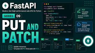 FastAPI Tutorial for Beginners #9 | PUT vs PATCH Explained
