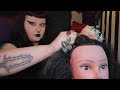 ASMR fast & aggressive scalp scratches + inspection
