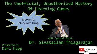 கற்றல் விளையாட்டுகளில் முன்னோடி சிவசைலம் தியாகராஜன் (தியாகி) உடனான நேர்காணல் (புதுப்பிக்கப்பட்டது)