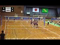 九州共立大学vs 福岡大学【九州大学春季バレーボール女子１部リーグ大会】（2024 05 19）ファイナルラウンド4日目　第2試合