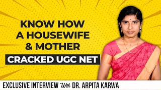 Empowering Journey : How a Housewife and Mother Cracked UGC NET | Parkavi MS Inspires