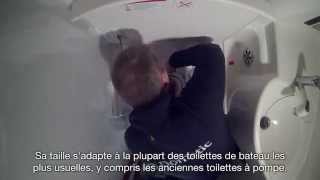 Dometic MasterFlush MF 7000 toilette à macérateur   installation