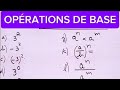 Opérations algébriques de base. Mathématiques #education