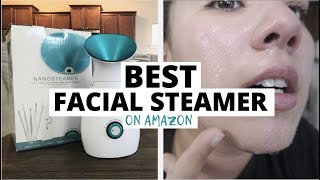 BEST FACIAL STEAMER ON AMAZON || AMAZON MUST HAVE *Review* | Life With Leeanna