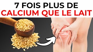 7 Aliments qui Contiennent Plus de Calcium que le Lait (Renforcez vos Os)