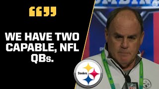 Steelers GM Kevin Colbert addresses QB position after Big Ben's retirement | CBS Sports HQ