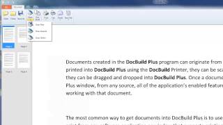 Creating Documents in DocBuild Plus