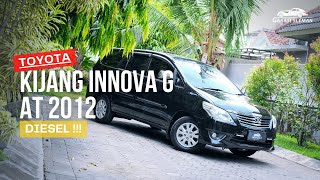 DIJUAL -  TOYOTA KIJANG INNOVA 2.5 G (DIESEL) 2012 AUTOMATIC