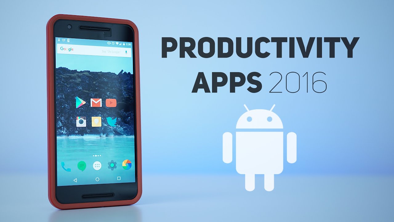 Best Productivity Apps For Android - 2016! - YouTube