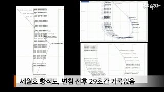 뉴스타파 - 세월호 미스터리..항적기록과 사고시점(2014.6.24)