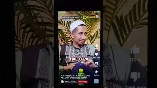 Habib Ja'far nelpon bokap nya onad