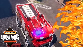 Matchbox Fire Truck to the Rescue! 🔥🚒 | Matchbox