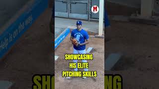 Shohei Ohtani dominates the mound with precision and power ⚾️  #Dodgers