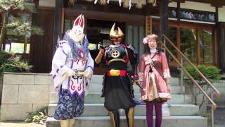 薩摩剣士隼人ショー グリーティング 20150425 岐阜県治水神社春季大祭