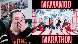 I LOVE THEM!!! Mamamoo Marathon (Mr. Ambiguous, Decalomanie, Hip, 1,2,3 Eoi!) Reaction