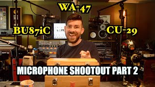 SOTGA EPISODE 2 - Mic Shootout Part 2! BU87iC, WA-47, CU-29 Isolated tracks