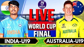 India vs Australia U19 World Cup Final | U19 World Cup Live Commentary | IND U19 vs AUS U19 Live