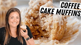 Make These Coffee Cake Crumble Muffins (Gluten Free)